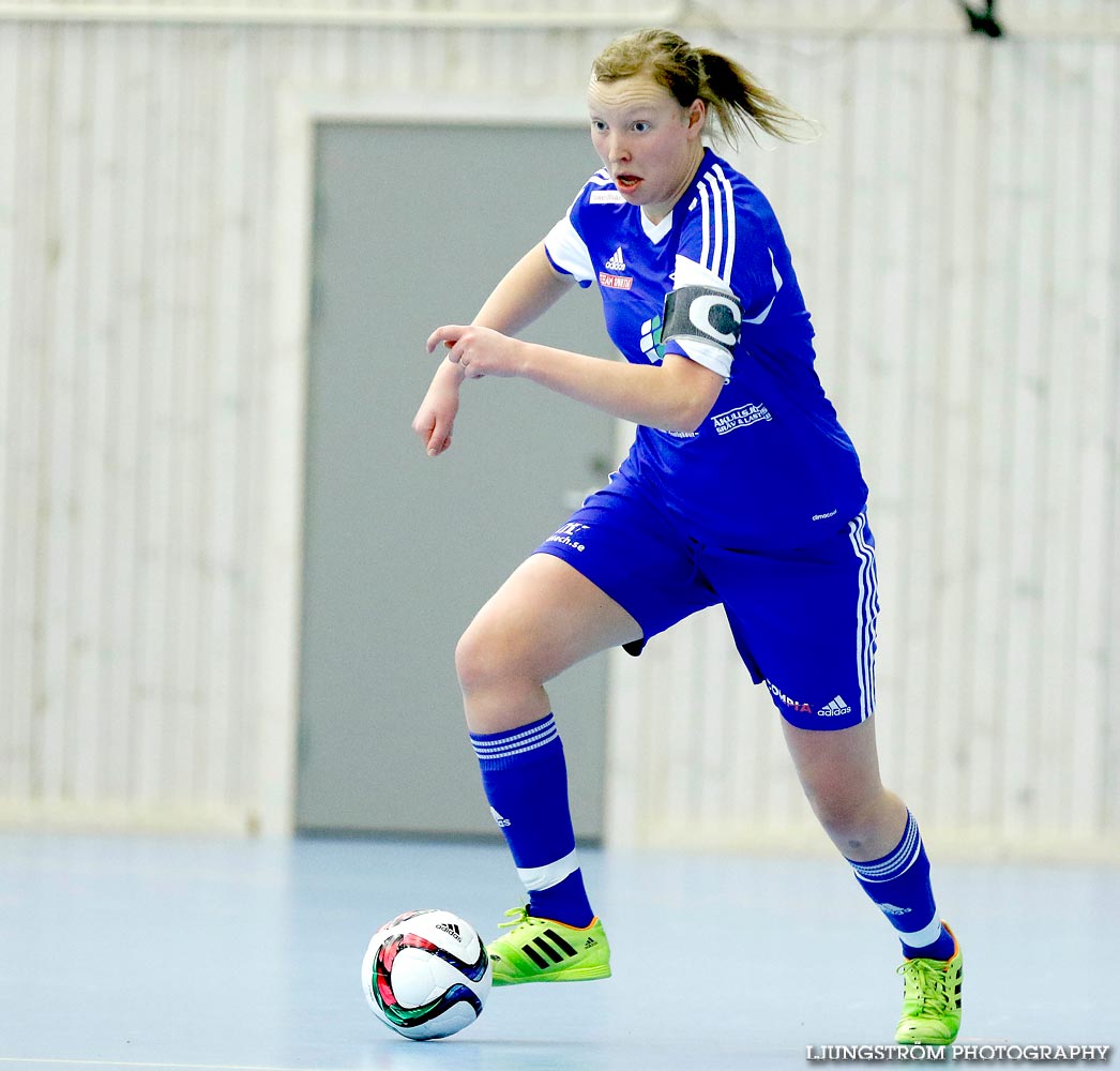 IFK Åkullsjön-Skövde KIK 1/2-final 3-6,dam,Hammarö Arena,Karlstad,Sverige,Futsal,,2015,103755