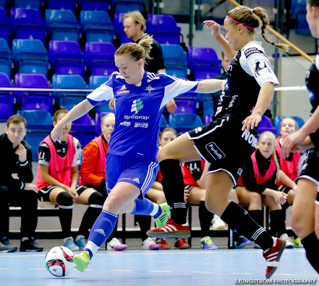 IFK Åkullsjön-Skövde KIK 1/2-final 3-6,dam,Hammarö Arena,Karlstad,Sverige,Futsal,,2015,103756