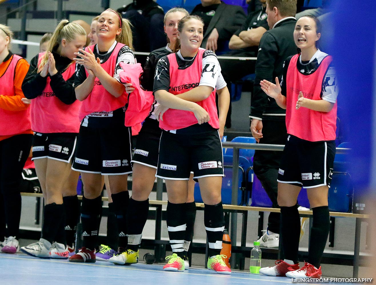 IFK Åkullsjön-Skövde KIK 1/2-final 3-6,dam,Hammarö Arena,Karlstad,Sverige,Futsal,,2015,103766