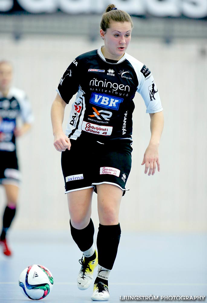 IFK Åkullsjön-Skövde KIK 1/2-final 3-6,dam,Hammarö Arena,Karlstad,Sverige,Futsal,,2015,103771