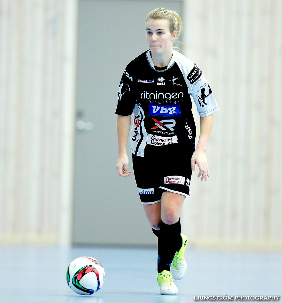 IFK Åkullsjön-Skövde KIK 1/2-final 3-6,dam,Hammarö Arena,Karlstad,Sverige,Futsal,,2015,103774