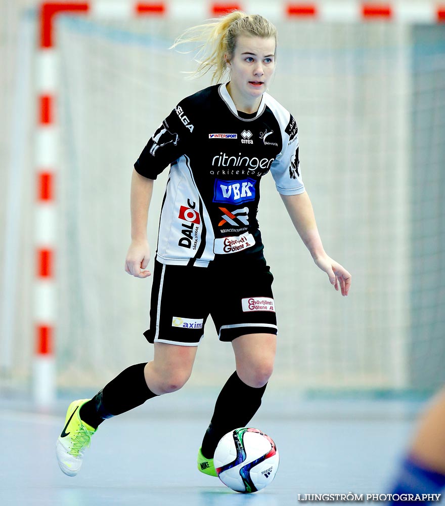 IFK Åkullsjön-Skövde KIK 1/2-final 3-6,dam,Hammarö Arena,Karlstad,Sverige,Futsal,,2015,103775