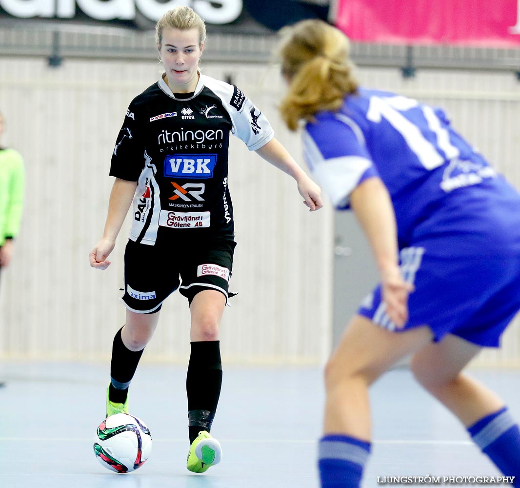 IFK Åkullsjön-Skövde KIK 1/2-final 3-6,dam,Hammarö Arena,Karlstad,Sverige,Futsal,,2015,103777