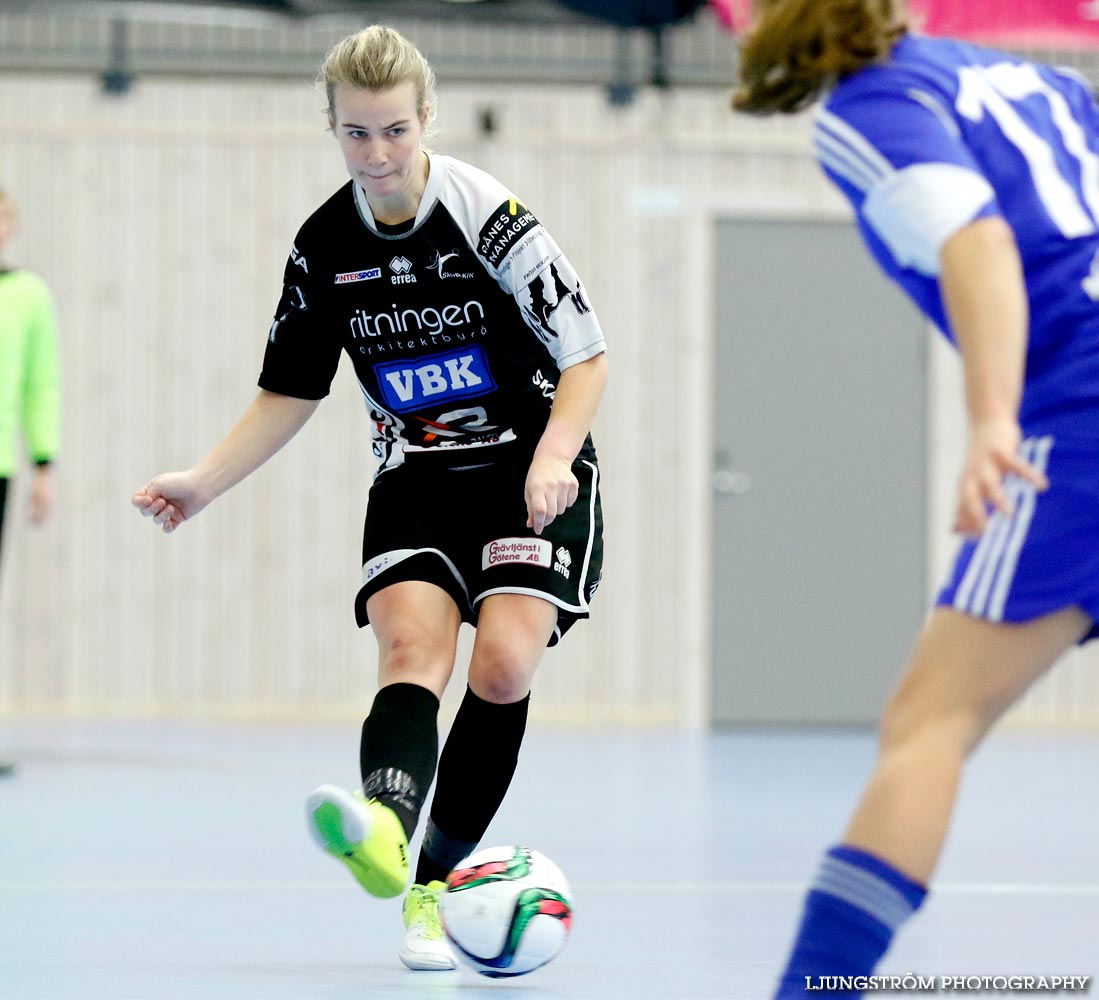 IFK Åkullsjön-Skövde KIK 1/2-final 3-6,dam,Hammarö Arena,Karlstad,Sverige,Futsal,,2015,103778