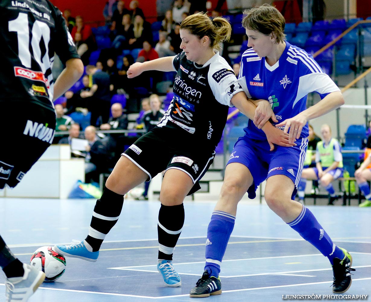 IFK Åkullsjön-Skövde KIK 1/2-final 3-6,dam,Hammarö Arena,Karlstad,Sverige,Futsal,,2015,103779