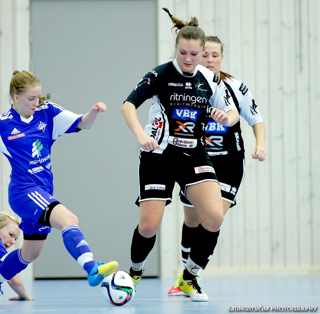 IFK Åkullsjön-Skövde KIK 1/2-final 3-6,dam,Hammarö Arena,Karlstad,Sverige,Futsal,,2015,103788