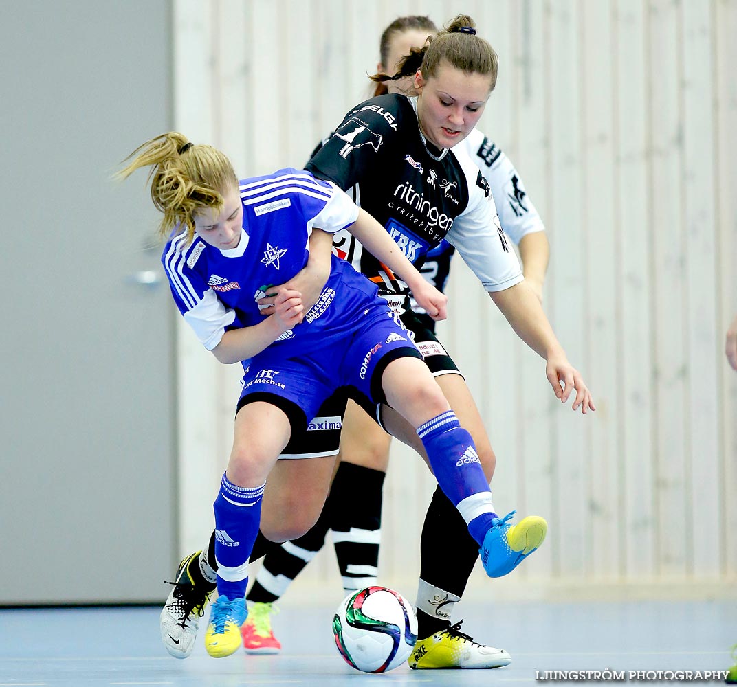 IFK Åkullsjön-Skövde KIK 1/2-final 3-6,dam,Hammarö Arena,Karlstad,Sverige,Futsal,,2015,103789