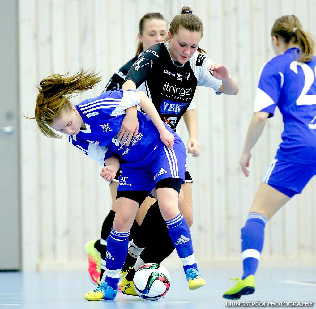 IFK Åkullsjön-Skövde KIK 1/2-final 3-6,dam,Hammarö Arena,Karlstad,Sverige,Futsal,,2015,103790