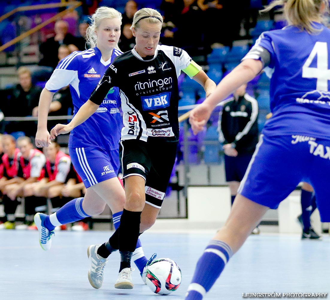 IFK Åkullsjön-Skövde KIK 1/2-final 3-6,dam,Hammarö Arena,Karlstad,Sverige,Futsal,,2015,103792