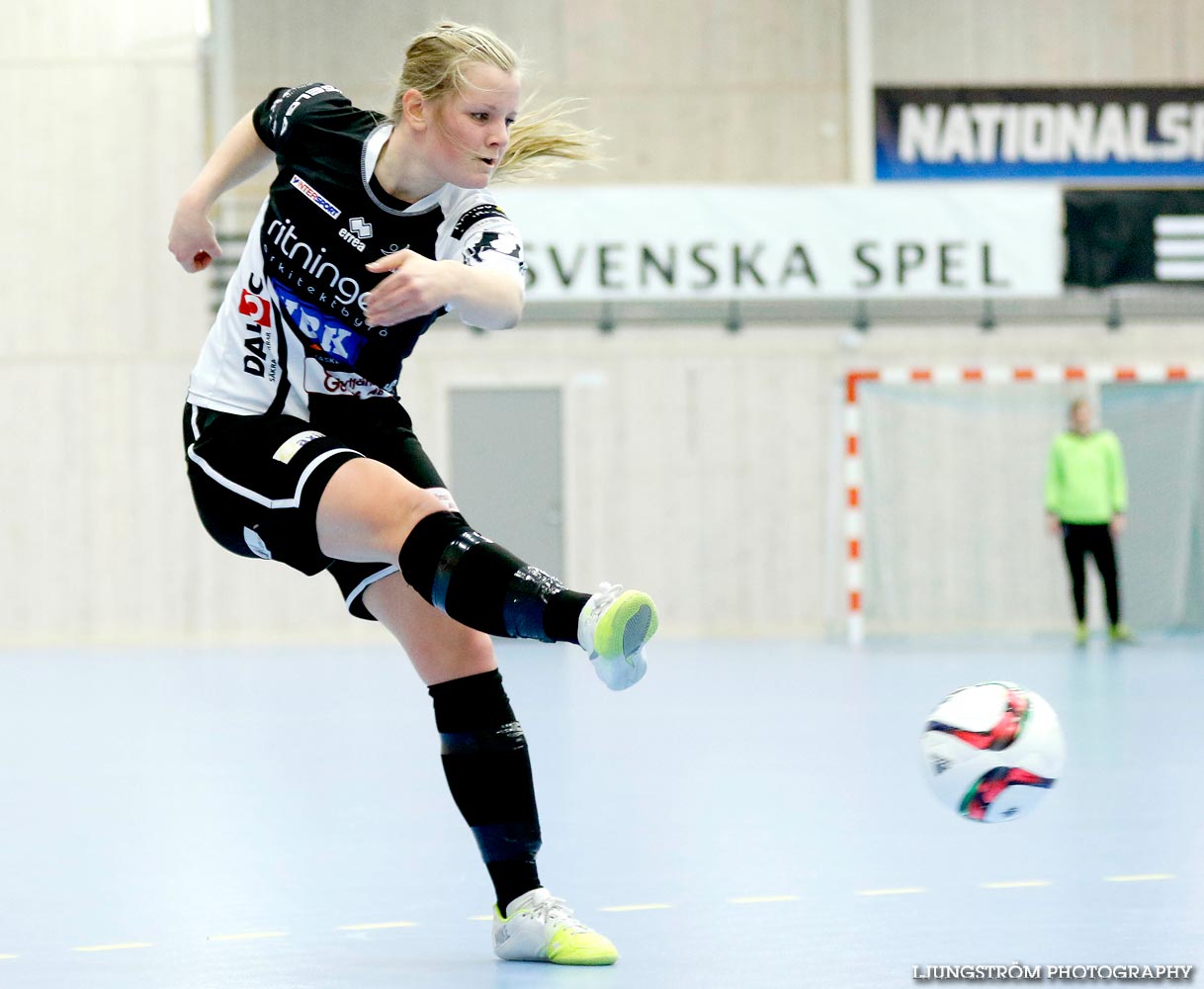 IFK Åkullsjön-Skövde KIK 1/2-final 3-6,dam,Hammarö Arena,Karlstad,Sverige,Futsal,,2015,103793