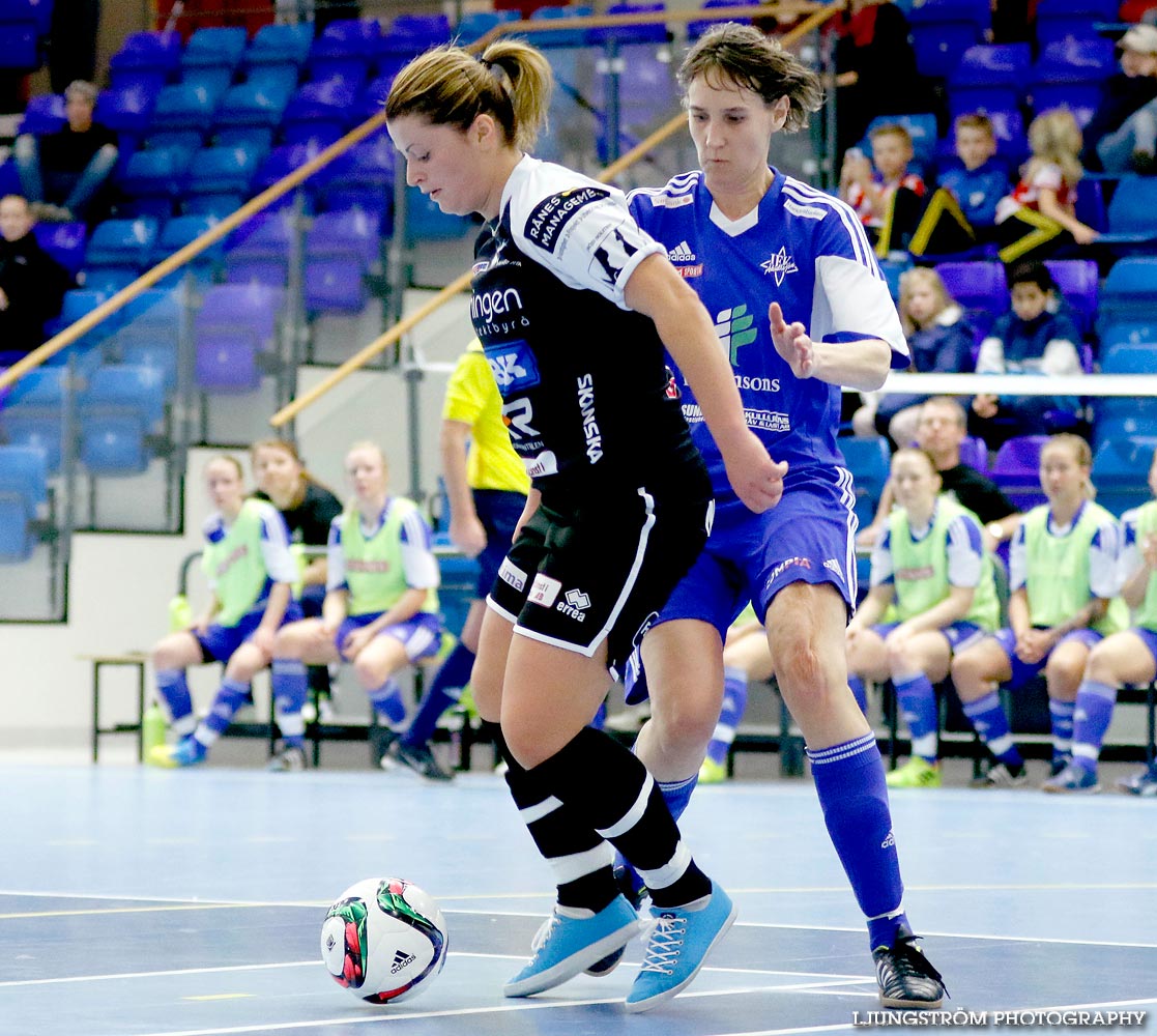 IFK Åkullsjön-Skövde KIK 1/2-final 3-6,dam,Hammarö Arena,Karlstad,Sverige,Futsal,,2015,103794