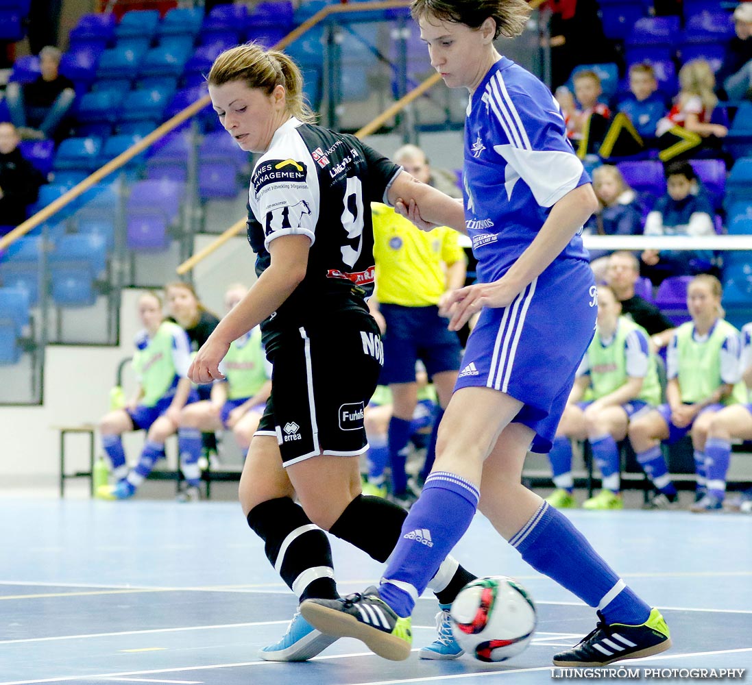 IFK Åkullsjön-Skövde KIK 1/2-final 3-6,dam,Hammarö Arena,Karlstad,Sverige,Futsal,,2015,103795