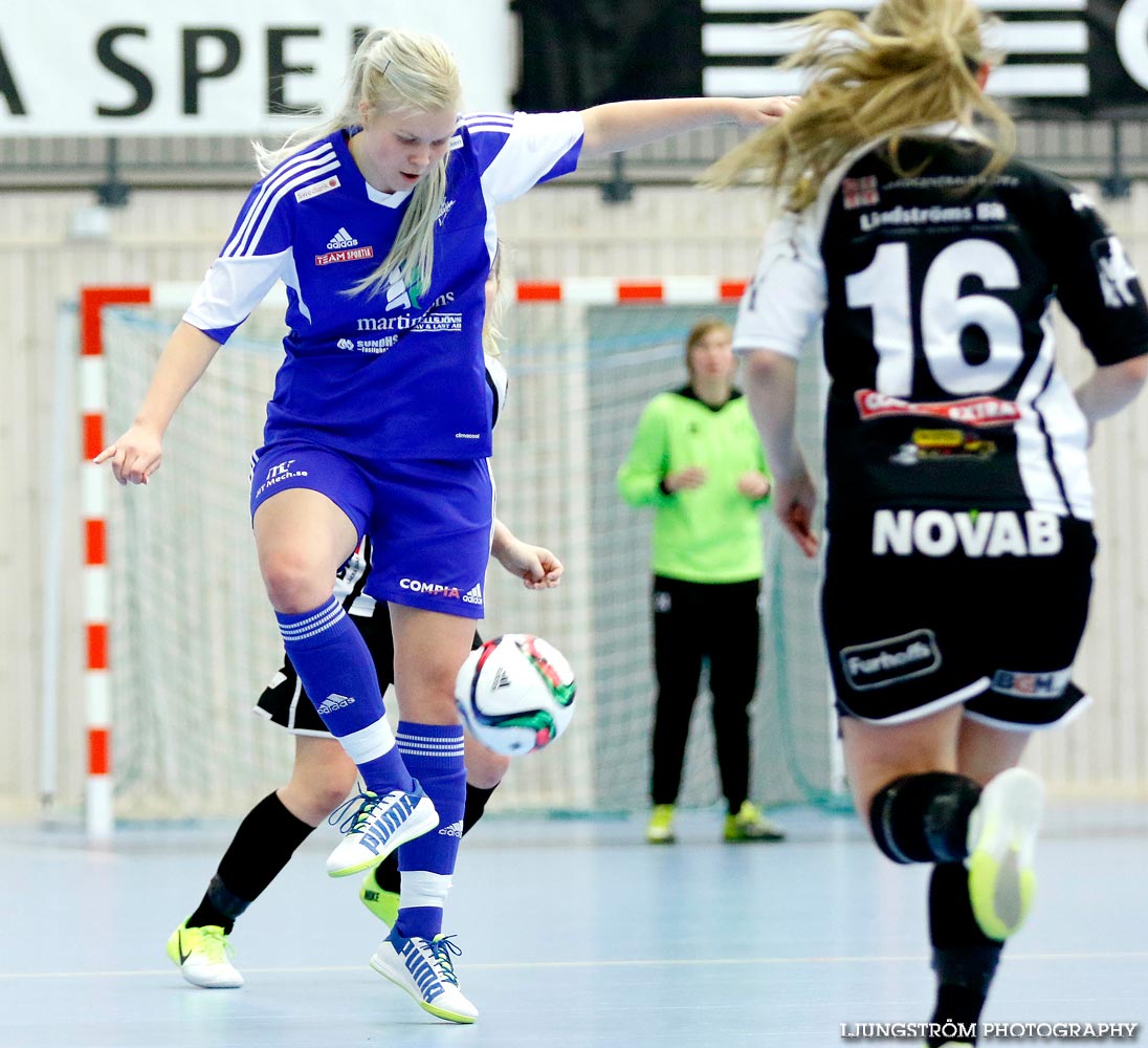 IFK Åkullsjön-Skövde KIK 1/2-final 3-6,dam,Hammarö Arena,Karlstad,Sverige,Futsal,,2015,103797