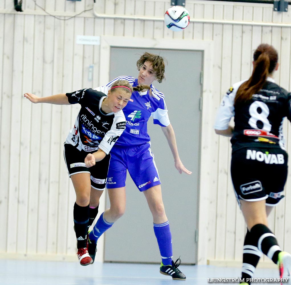 IFK Åkullsjön-Skövde KIK 1/2-final 3-6,dam,Hammarö Arena,Karlstad,Sverige,Futsal,,2015,103801