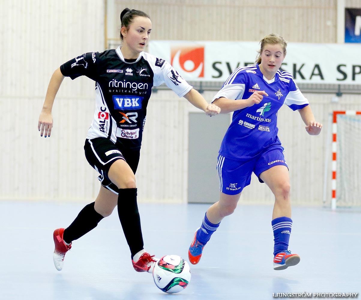 IFK Åkullsjön-Skövde KIK 1/2-final 3-6,dam,Hammarö Arena,Karlstad,Sverige,Futsal,,2015,103804