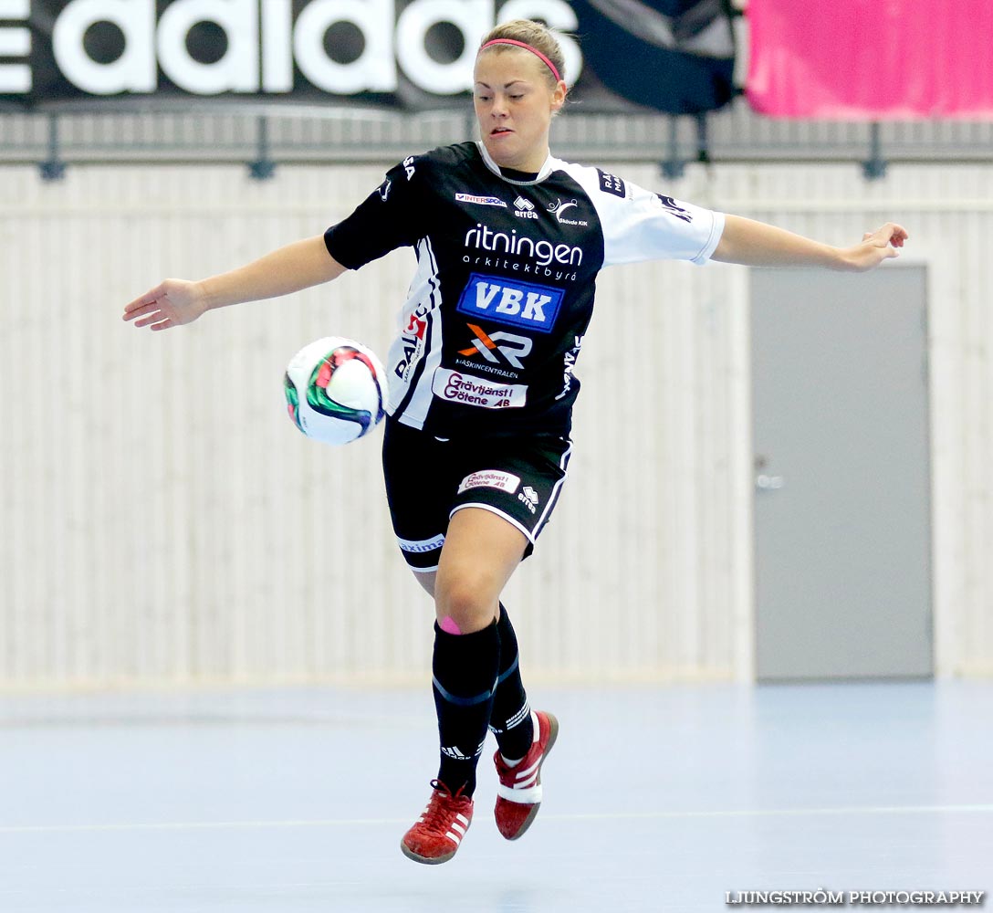 IFK Åkullsjön-Skövde KIK 1/2-final 3-6,dam,Hammarö Arena,Karlstad,Sverige,Futsal,,2015,103809