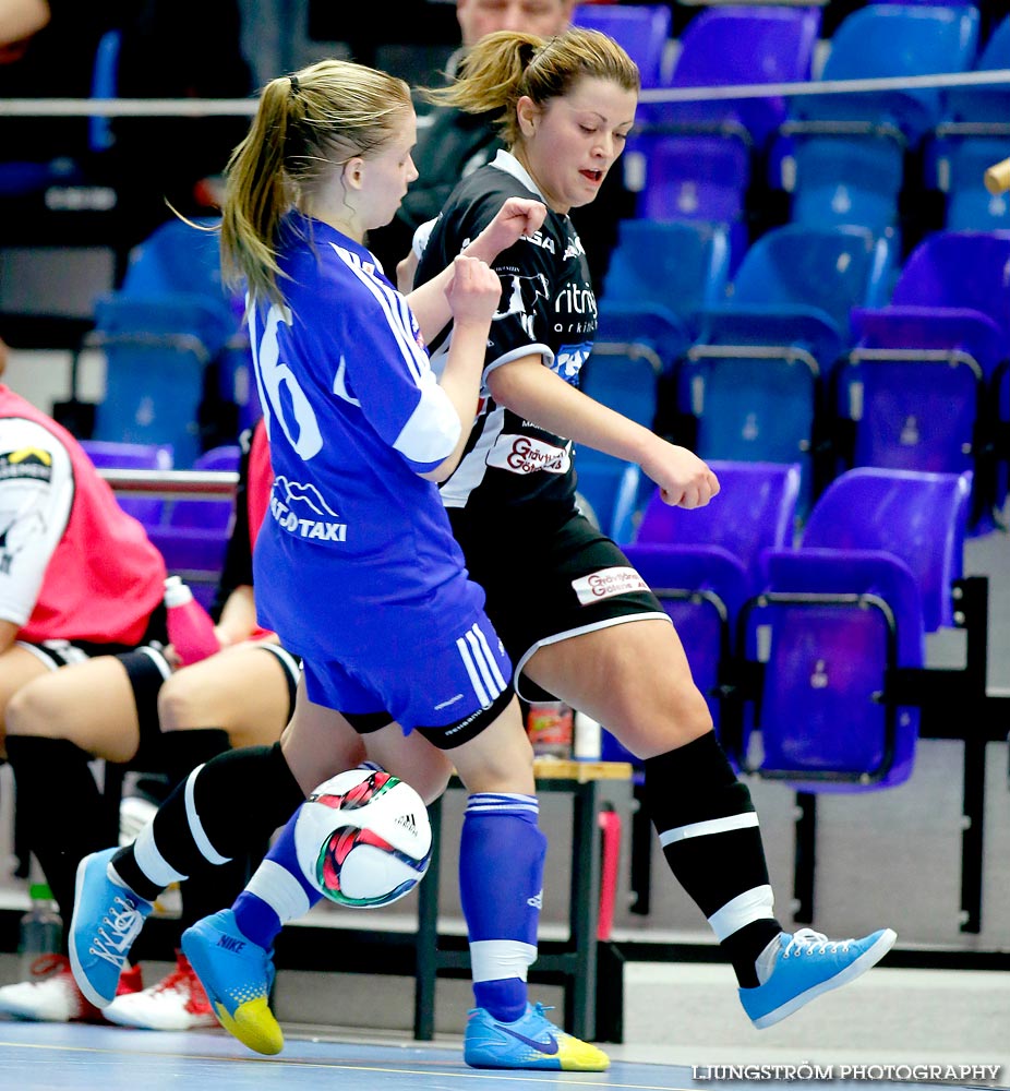 IFK Åkullsjön-Skövde KIK 1/2-final 3-6,dam,Hammarö Arena,Karlstad,Sverige,Futsal,,2015,103815