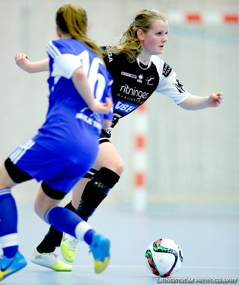 IFK Åkullsjön-Skövde KIK 1/2-final 3-6,dam,Hammarö Arena,Karlstad,Sverige,Futsal,,2015,103817