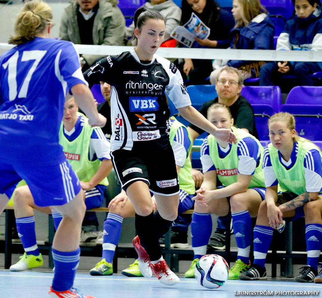 IFK Åkullsjön-Skövde KIK 1/2-final 3-6,dam,Hammarö Arena,Karlstad,Sverige,Futsal,,2015,103822
