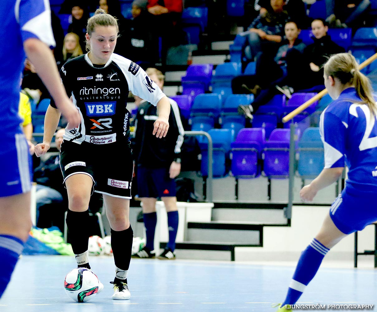 IFK Åkullsjön-Skövde KIK 1/2-final 3-6,dam,Hammarö Arena,Karlstad,Sverige,Futsal,,2015,103824