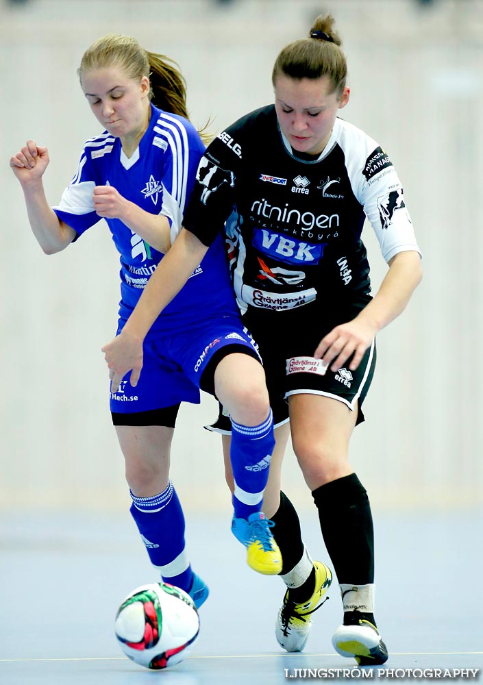 IFK Åkullsjön-Skövde KIK 1/2-final 3-6,dam,Hammarö Arena,Karlstad,Sverige,Futsal,,2015,103826