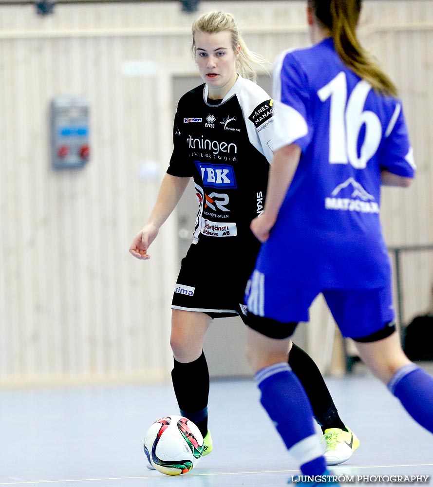 IFK Åkullsjön-Skövde KIK 1/2-final 3-6,dam,Hammarö Arena,Karlstad,Sverige,Futsal,,2015,103832