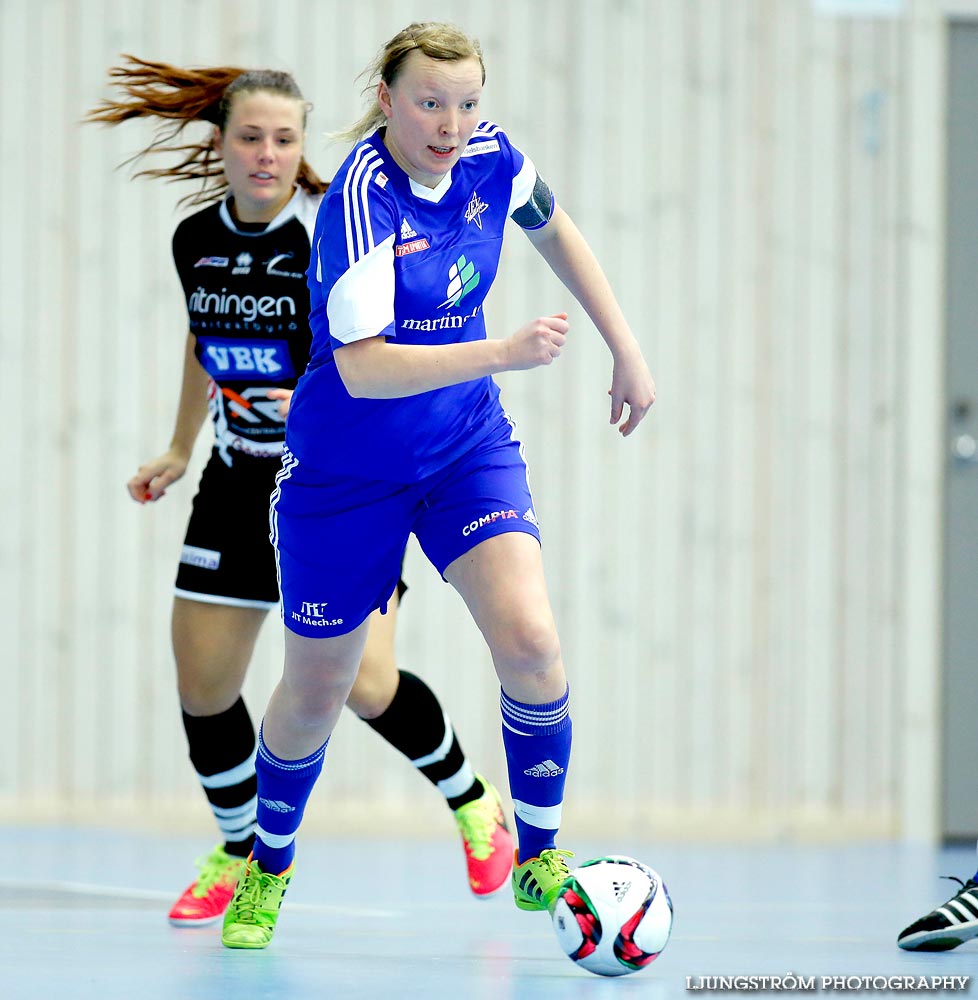IFK Åkullsjön-Skövde KIK 1/2-final 3-6,dam,Hammarö Arena,Karlstad,Sverige,Futsal,,2015,103833
