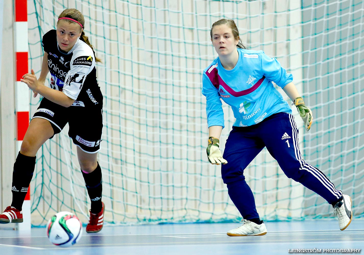 IFK Åkullsjön-Skövde KIK 1/2-final 3-6,dam,Hammarö Arena,Karlstad,Sverige,Futsal,,2015,103834