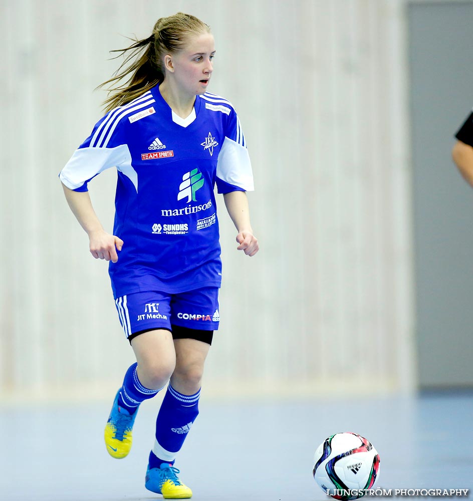 IFK Åkullsjön-Skövde KIK 1/2-final 3-6,dam,Hammarö Arena,Karlstad,Sverige,Futsal,,2015,103835