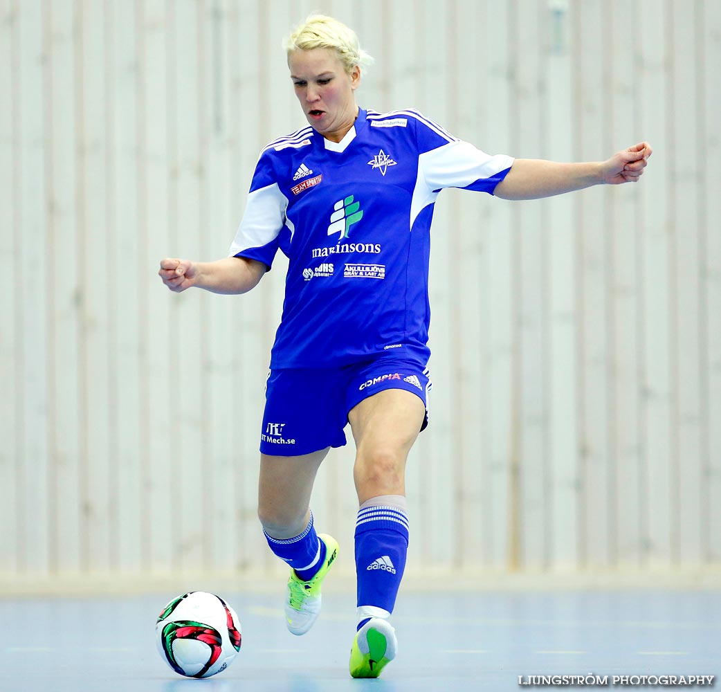 IFK Åkullsjön-Skövde KIK 1/2-final 3-6,dam,Hammarö Arena,Karlstad,Sverige,Futsal,,2015,103838