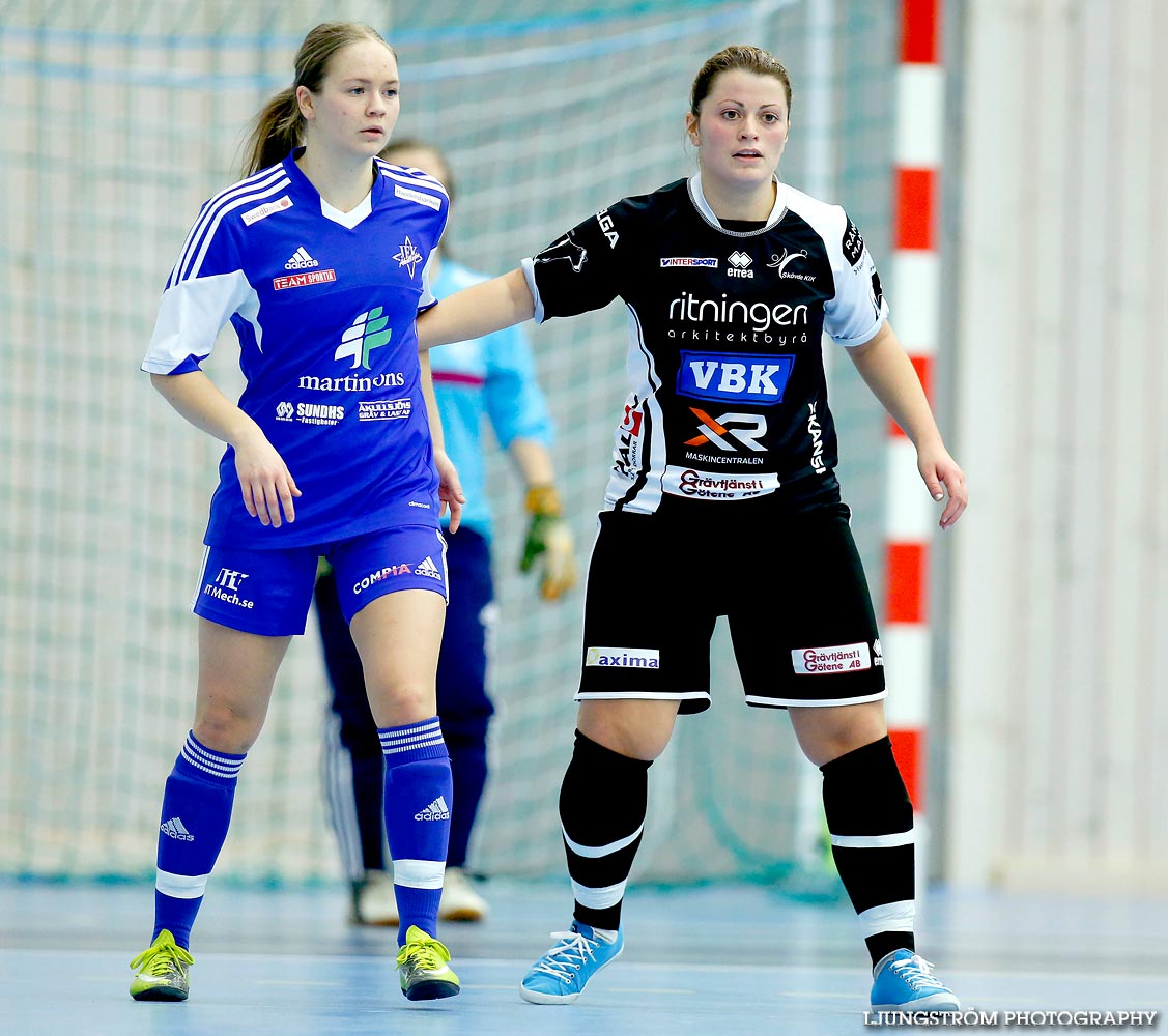 IFK Åkullsjön-Skövde KIK 1/2-final 3-6,dam,Hammarö Arena,Karlstad,Sverige,Futsal,,2015,103840
