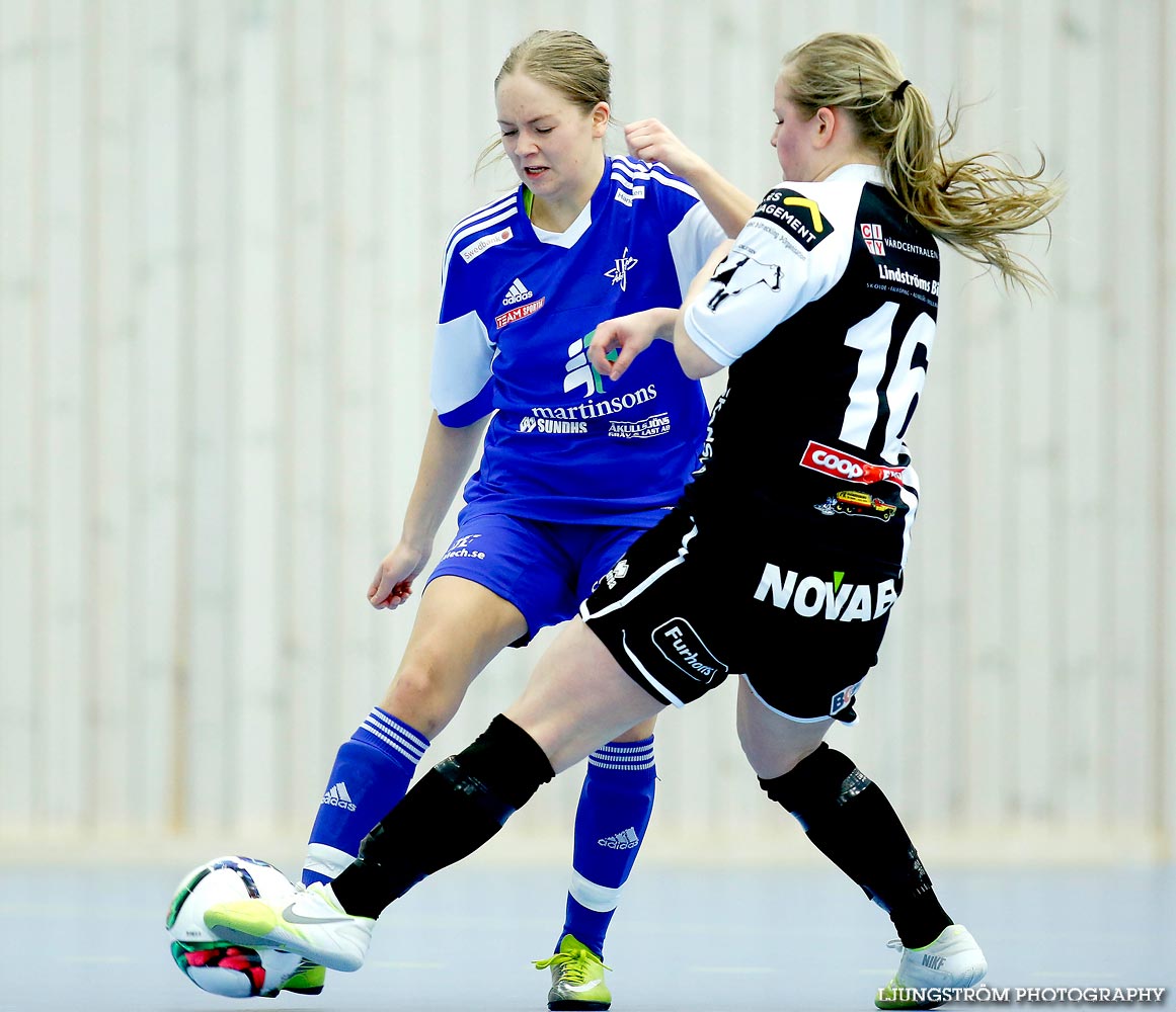 IFK Åkullsjön-Skövde KIK 1/2-final 3-6,dam,Hammarö Arena,Karlstad,Sverige,Futsal,,2015,103843