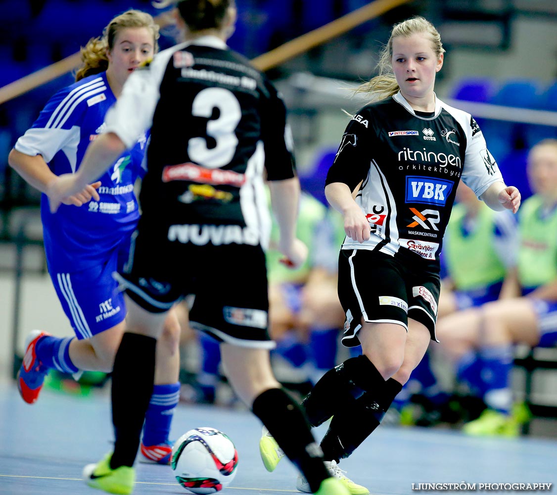 IFK Åkullsjön-Skövde KIK 1/2-final 3-6,dam,Hammarö Arena,Karlstad,Sverige,Futsal,,2015,103844