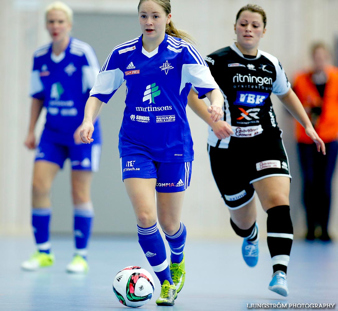 IFK Åkullsjön-Skövde KIK 1/2-final 3-6,dam,Hammarö Arena,Karlstad,Sverige,Futsal,,2015,103845