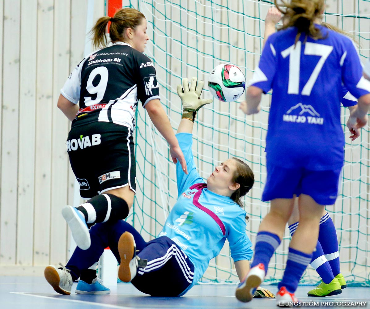 IFK Åkullsjön-Skövde KIK 1/2-final 3-6,dam,Hammarö Arena,Karlstad,Sverige,Futsal,,2015,103856