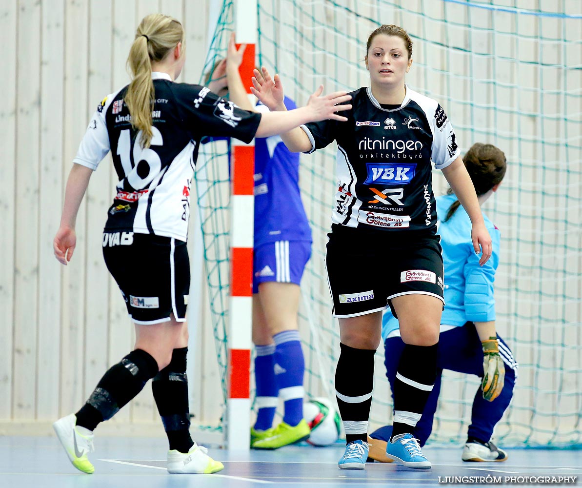 IFK Åkullsjön-Skövde KIK 1/2-final 3-6,dam,Hammarö Arena,Karlstad,Sverige,Futsal,,2015,103858