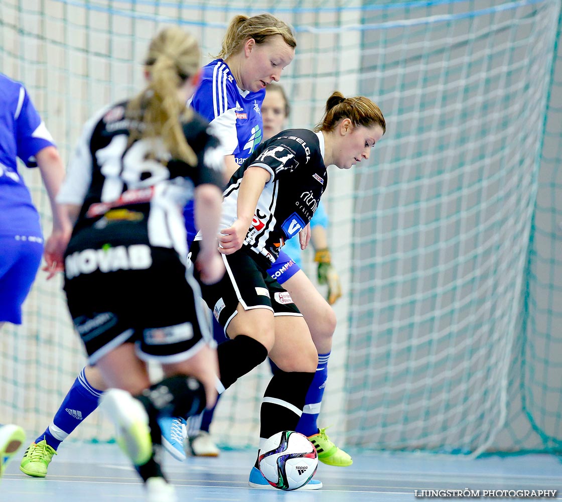 IFK Åkullsjön-Skövde KIK 1/2-final 3-6,dam,Hammarö Arena,Karlstad,Sverige,Futsal,,2015,103866