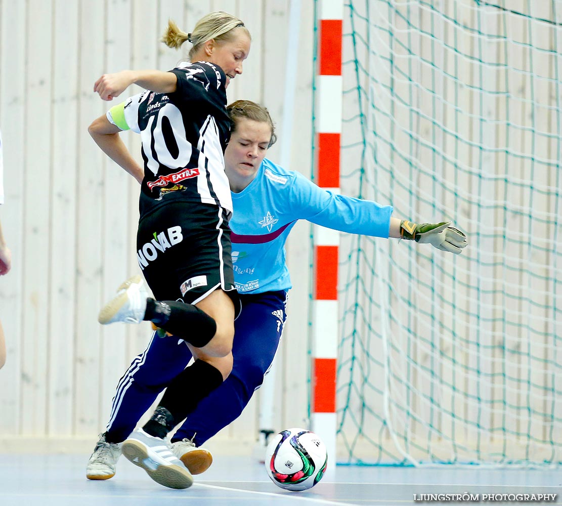 IFK Åkullsjön-Skövde KIK 1/2-final 3-6,dam,Hammarö Arena,Karlstad,Sverige,Futsal,,2015,103868