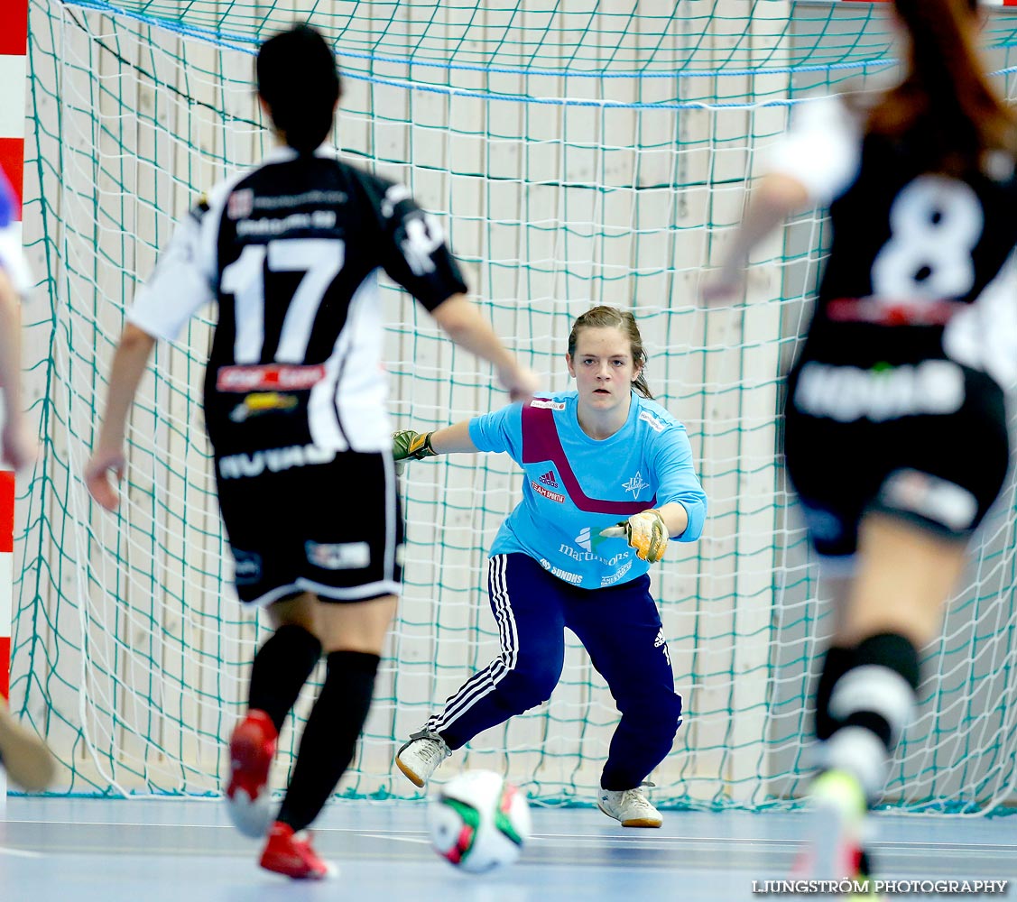 IFK Åkullsjön-Skövde KIK 1/2-final 3-6,dam,Hammarö Arena,Karlstad,Sverige,Futsal,,2015,103871