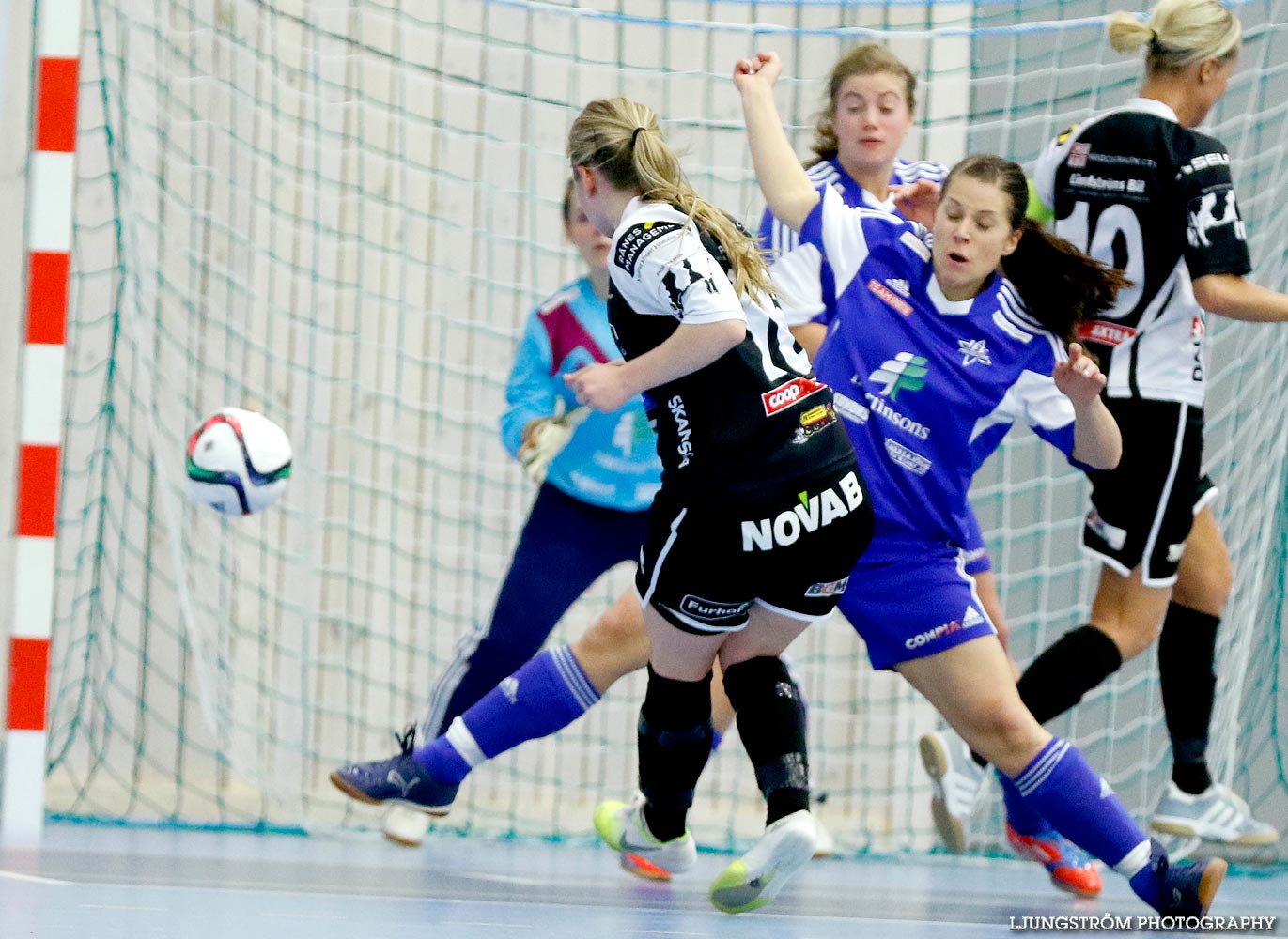 IFK Åkullsjön-Skövde KIK 1/2-final 3-6,dam,Hammarö Arena,Karlstad,Sverige,Futsal,,2015,103886