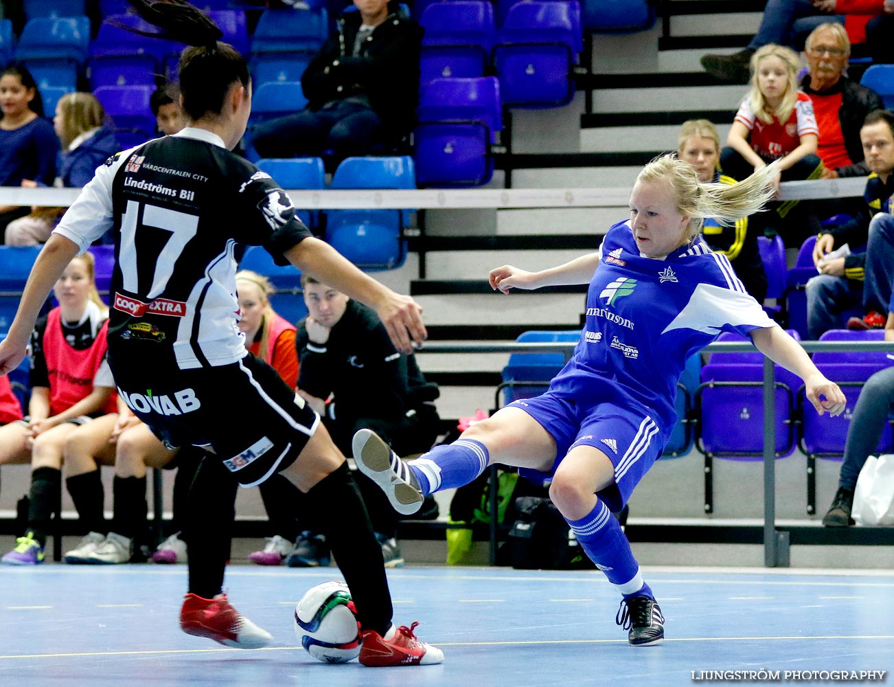 IFK Åkullsjön-Skövde KIK 1/2-final 3-6,dam,Hammarö Arena,Karlstad,Sverige,Futsal,,2015,103889