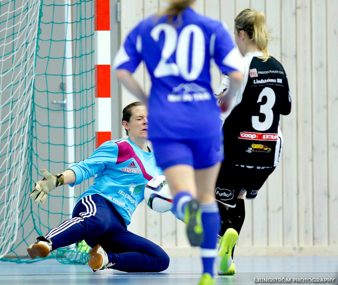 IFK Åkullsjön-Skövde KIK 1/2-final 3-6,dam,Hammarö Arena,Karlstad,Sverige,Futsal,,2015,103891