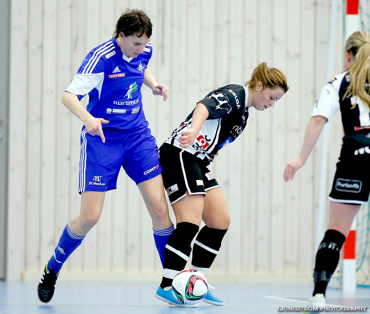 IFK Åkullsjön-Skövde KIK 1/2-final 3-6,dam,Hammarö Arena,Karlstad,Sverige,Futsal,,2015,103899