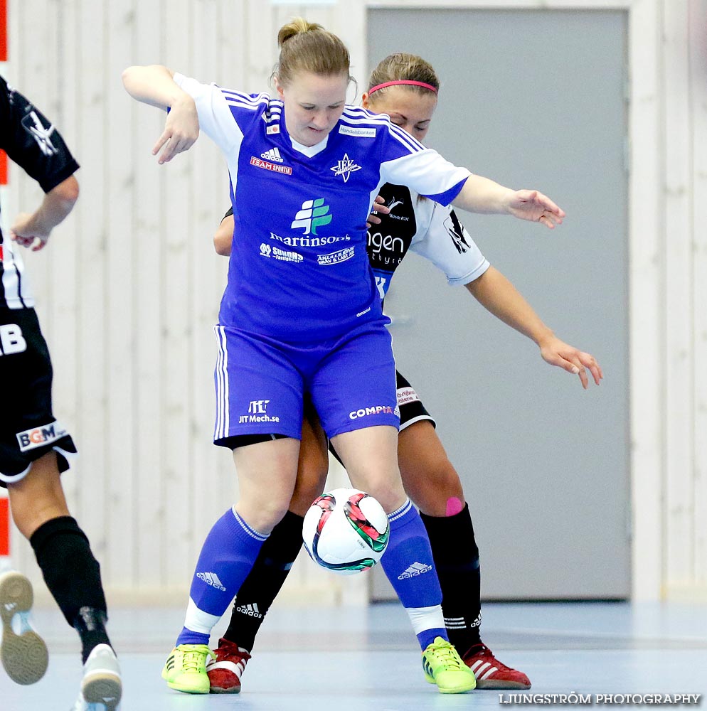 IFK Åkullsjön-Skövde KIK 1/2-final 3-6,dam,Hammarö Arena,Karlstad,Sverige,Futsal,,2015,103906