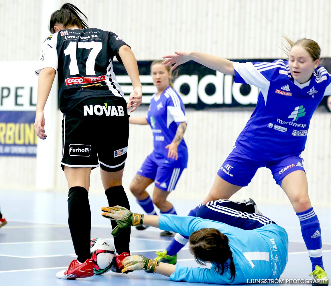 IFK Åkullsjön-Skövde KIK 1/2-final 3-6,dam,Hammarö Arena,Karlstad,Sverige,Futsal,,2015,103914