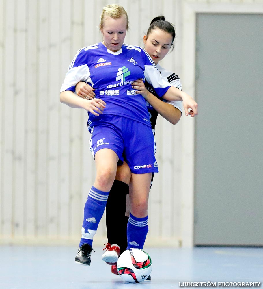 IFK Åkullsjön-Skövde KIK 1/2-final 3-6,dam,Hammarö Arena,Karlstad,Sverige,Futsal,,2015,103916