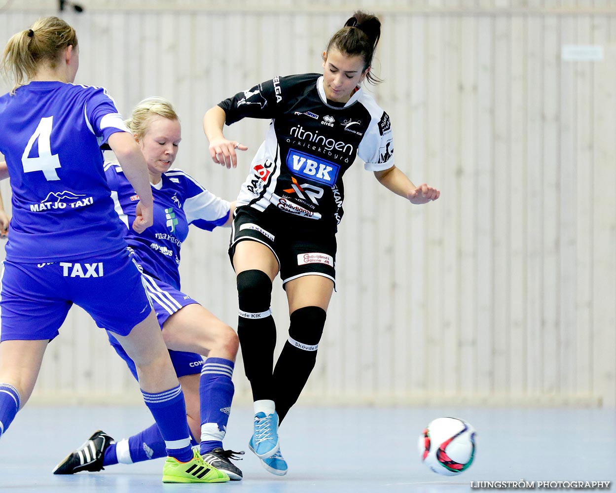 IFK Åkullsjön-Skövde KIK 1/2-final 3-6,dam,Hammarö Arena,Karlstad,Sverige,Futsal,,2015,103917