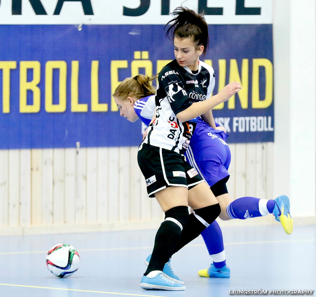 IFK Åkullsjön-Skövde KIK 1/2-final 3-6,dam,Hammarö Arena,Karlstad,Sverige,Futsal,,2015,103925