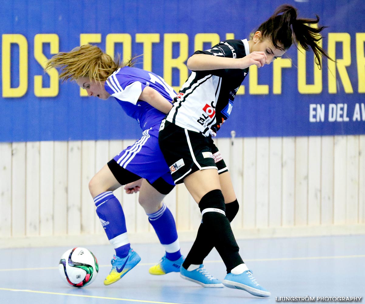 IFK Åkullsjön-Skövde KIK 1/2-final 3-6,dam,Hammarö Arena,Karlstad,Sverige,Futsal,,2015,103926