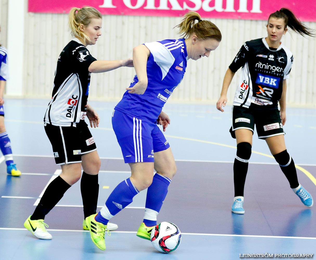 IFK Åkullsjön-Skövde KIK 1/2-final 3-6,dam,Hammarö Arena,Karlstad,Sverige,Futsal,,2015,103929